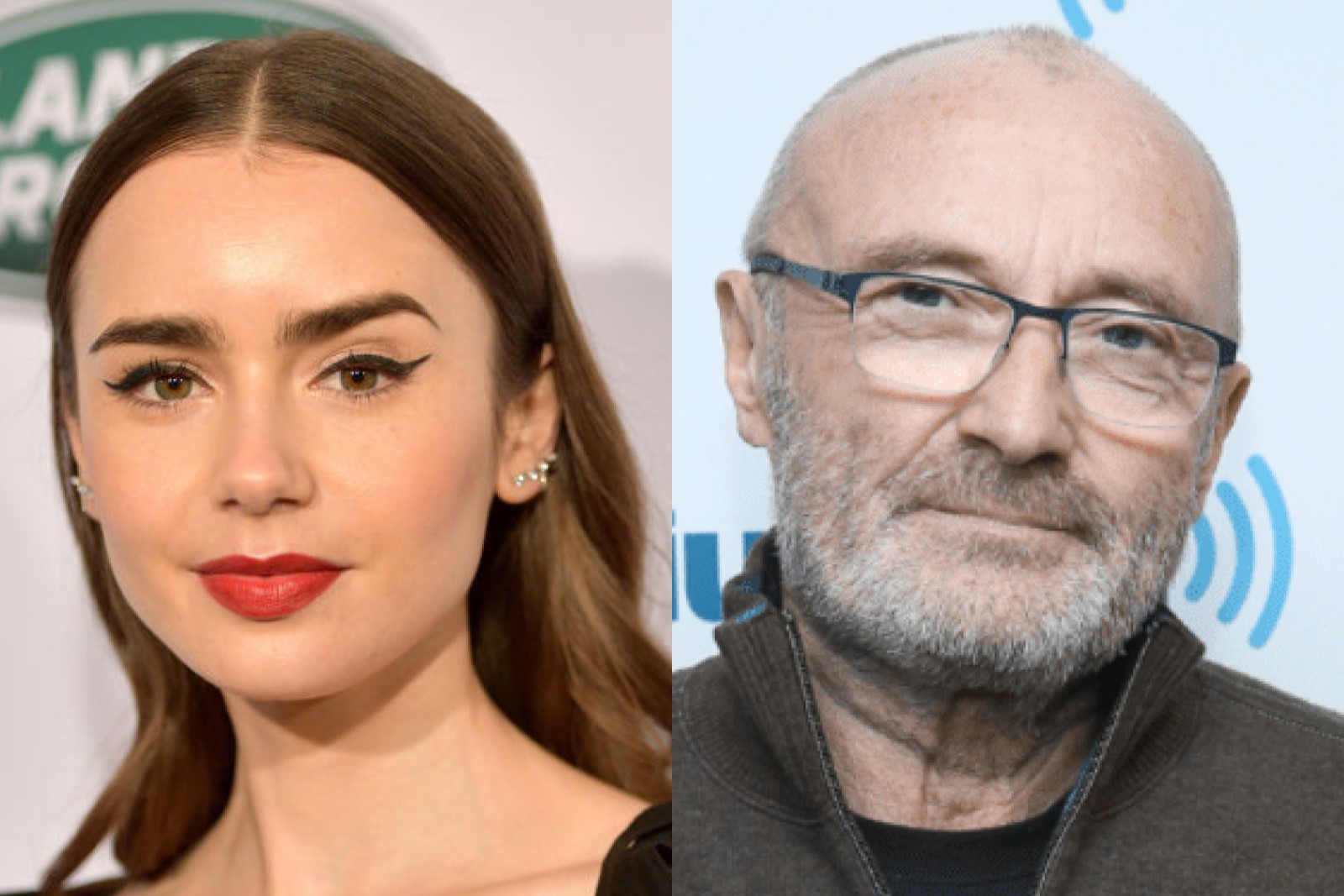 Lily CollinsPhil Collins ve Lily Collins