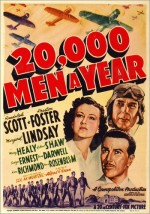 20,000 Men A Year (1939) afişi