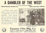 A Gambler Of The West (1910) afişi