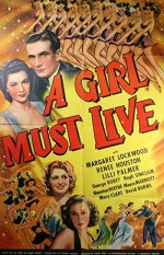 A Girl Must Live (1939) afişi