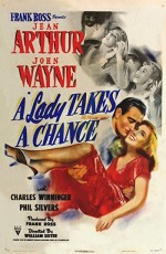 A Lady Takes A Chance (1943) afişi