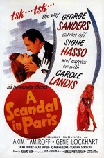 A Scandal in Paris (1946) afişi