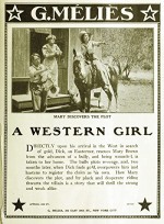 A Western Girl (1911) afişi