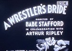 A Wrestler's Bride (1933) afişi