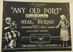 Any Old Port (1922) afişi