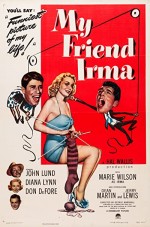 Arkadaşım Irma (1949) afişi