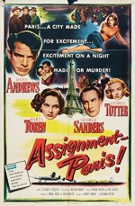 Assignment: Paris (1952) afişi
