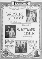 At The Doors Of Doom (1916) afişi