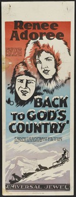 Back To God's Country (1927) afişi