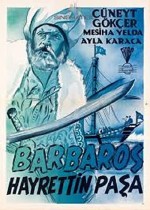 Barbaros Hayrettin Paşa (1951) afişi