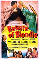 Beware Of Blondie (1950) afişi