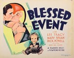 Blessed Event (1932) afişi