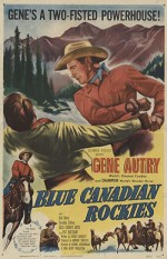 Blue Canadian Rockies (1952) afişi