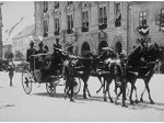 Budapest, cortège de la Couronne (1896) afişi