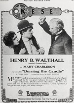 Burning The Candle (1917) afişi