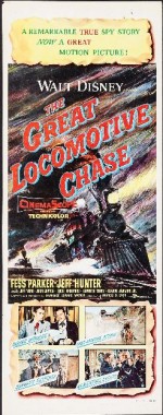 Büyük Lokomotifi Kovalamak (1956) afişi