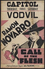 Call Of The Flesh (1930) afişi