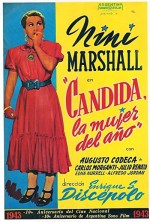 Candida, La Mujer Del Año (1943) afişi