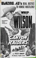 Canyon Raiders (1951) afişi