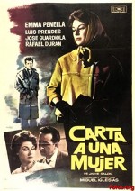 Carta A Una Mujer (1963) afişi