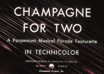 Champagne For Two (1947) afişi
