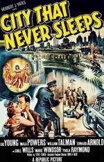 City That Never Sleeps (1953) afişi