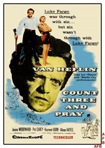 Count Three and Pray (1955) afişi