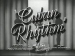 Cuban Rhythm (1941) afişi