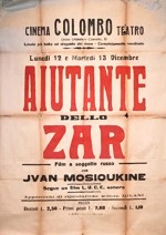 Der Adjutant Des Zaren (1929) afişi