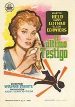 Der letzte Zeuge (1960) afişi