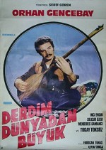 Derdim Dünyadan Büyük (1978) afişi