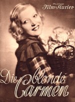 Die Blonde Carmen (1935) afişi