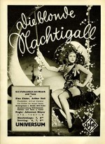 Die Blonde Nachtigall (1930) afişi
