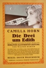 Die Drei Um Edith (1929) afişi