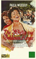 Die Wirtin Zur Goldenen Krone (1955) afişi