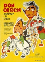 Don Olsen Kommer Til Byen (1964) afişi