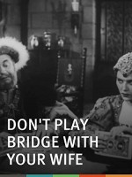 Don't Play Bridge With Your Wife (1933) afişi