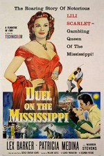Duel On The Mississippi (1955) afişi