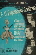 E O Espetáculo Continua (1958) afişi
