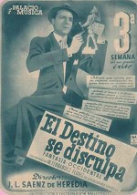 El Destino Se Disculpa (1945) afişi