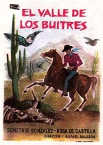 El Jinete Solitario En El Valle De Los Buitres (1958) afişi