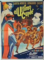 El último cuplé (1957) afişi