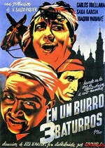 En un burro tres baturros (1939) afişi