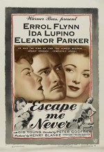 Escape Me Never (1947) afişi