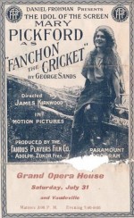 Fanchon, The Cricket (1915) afişi