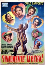 Finalmente Libero (1953) afişi
