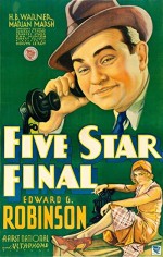 Five Star Final (1931) afişi