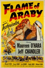 Flame Of Araby (1951) afişi