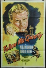 Follow Me Quietly (1949) afişi