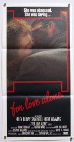 For Love Alone (1986) afişi